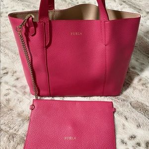 Furla | Mini Leather Tote Bag
